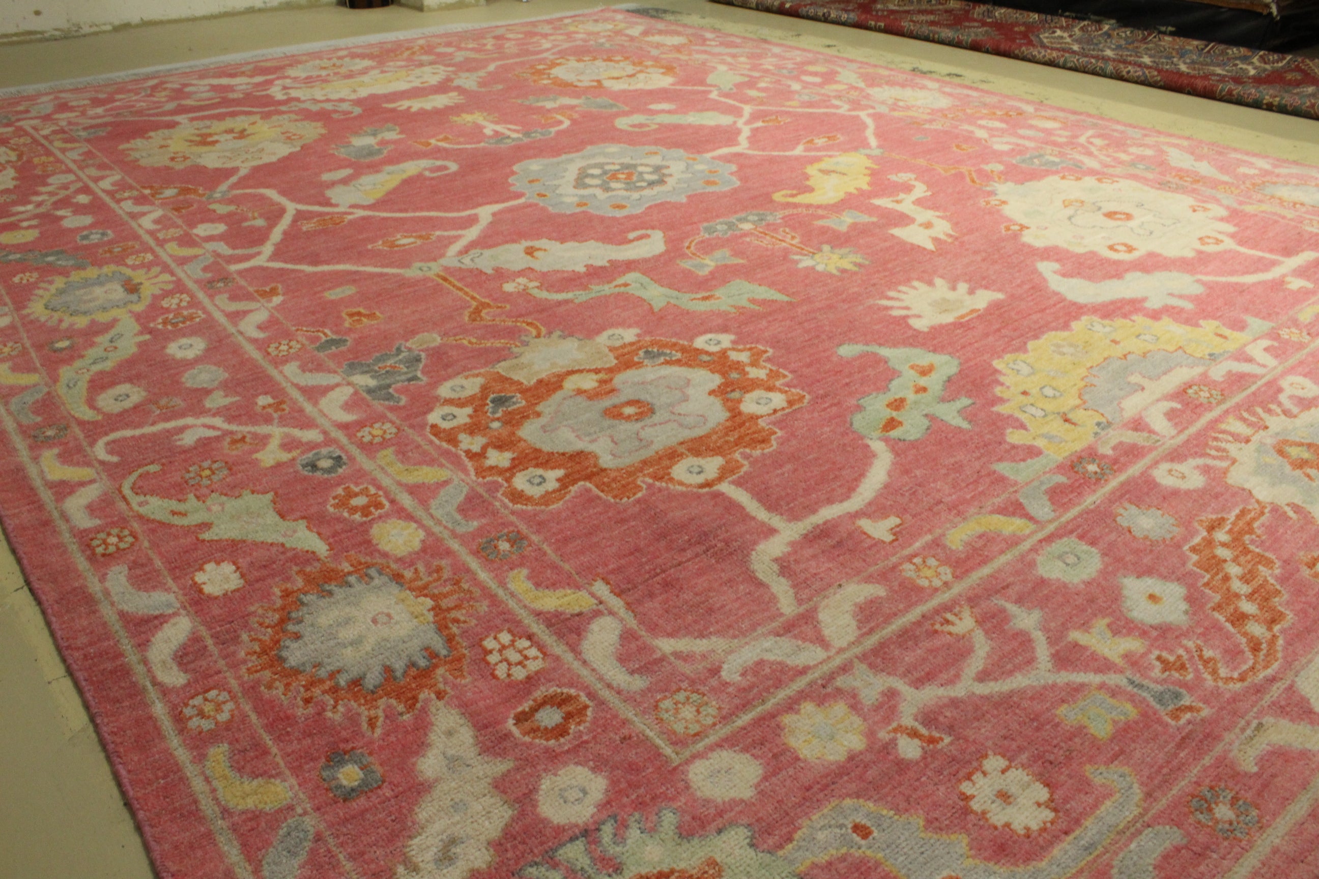 Oushak Rug 368 cm x 276 cm Persian Rug Gallery