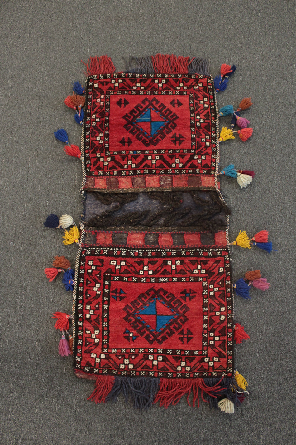 Handmade Afghan Saddle Bag - 111 cm x 50 cm
