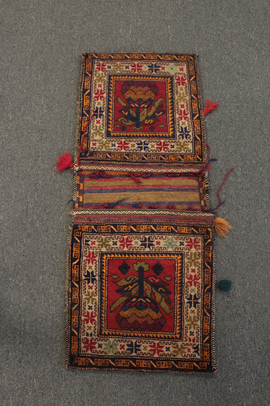 Handmade Afghan Saddle Bag - 124 cm x 50 cm