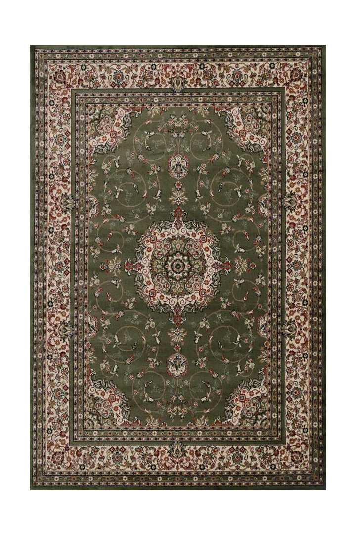 Traditional Classica Designer Rug (4638 Green) Persian Rug Gallery