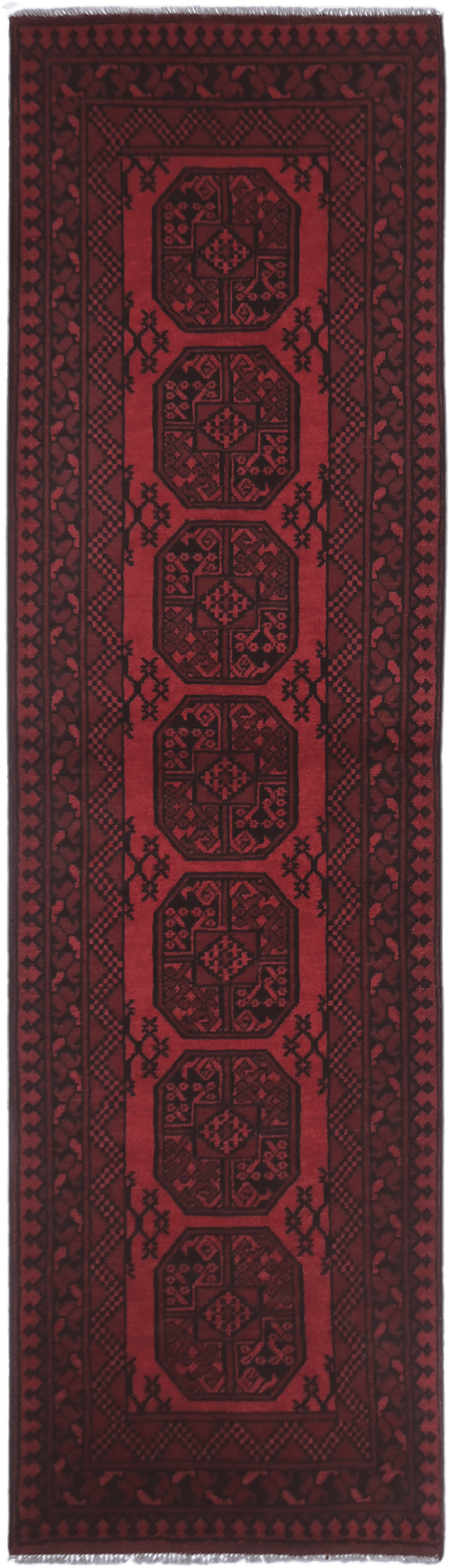 Turkoman Rug - 286 cm x 82 cm