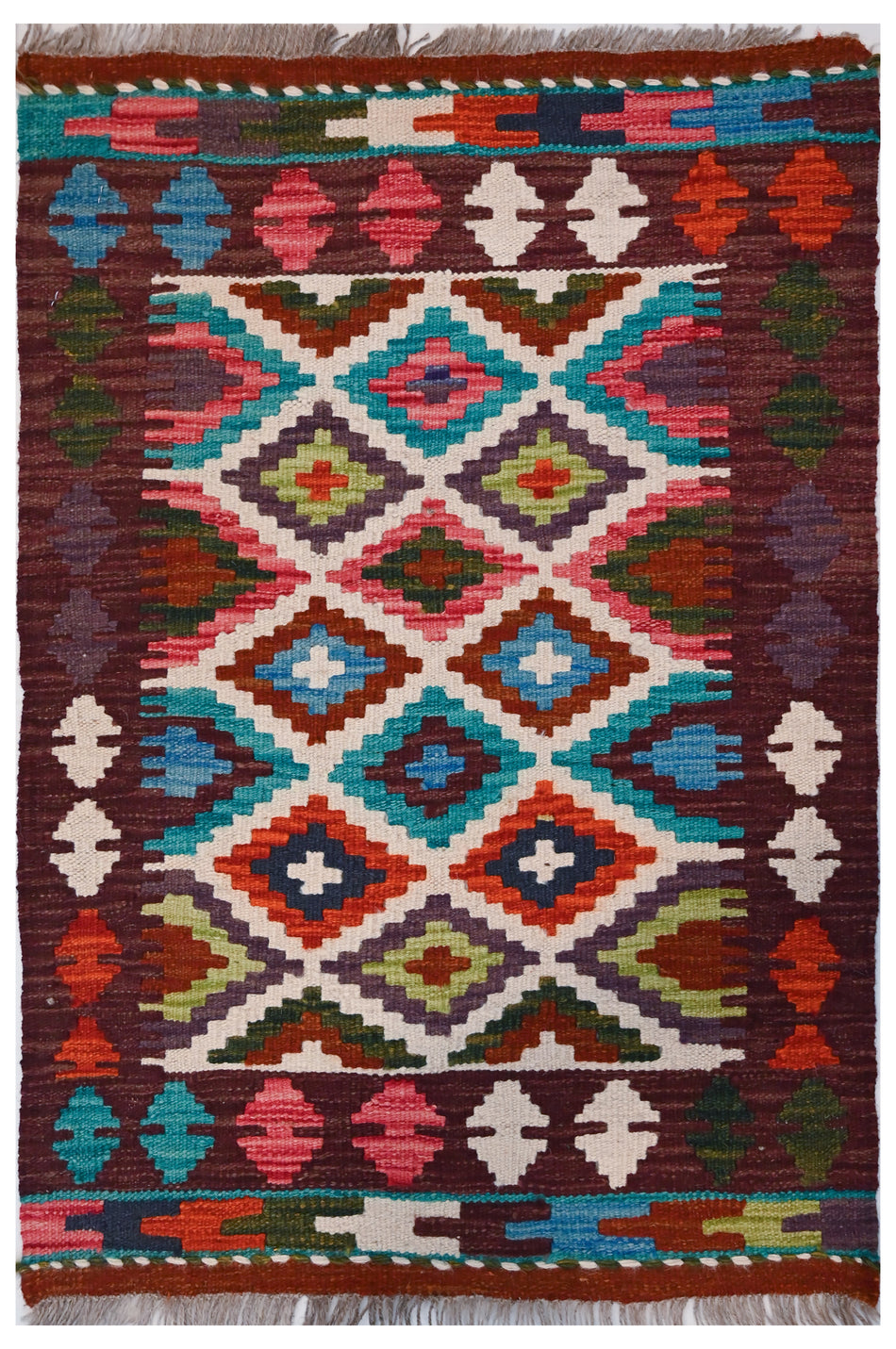 Chobi Kilim - 88 cm x 62 cm