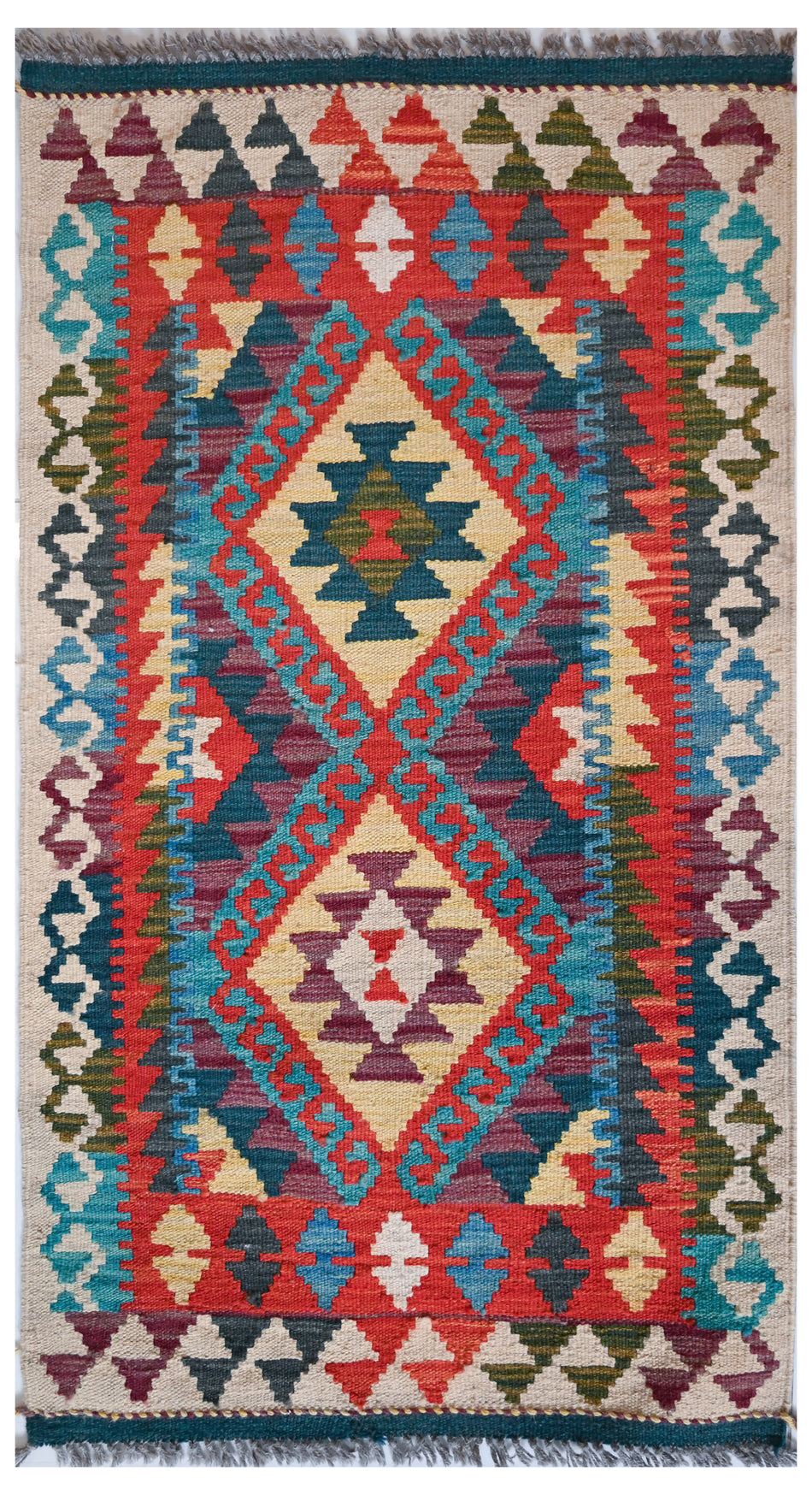 Chobi Kilim - 108 cm x 59 cm
