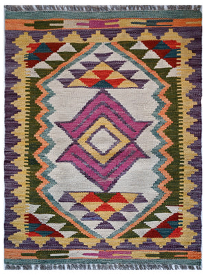 Chobi Kilim - 95 cm x 64 cm