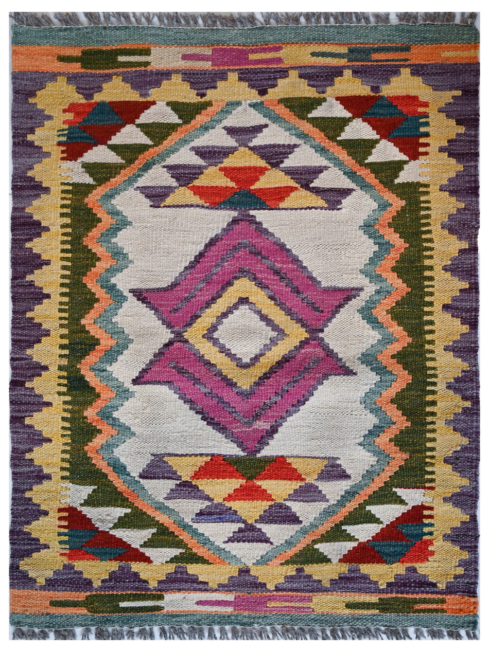 Chobi Kilim - 95 cm x 64 cm