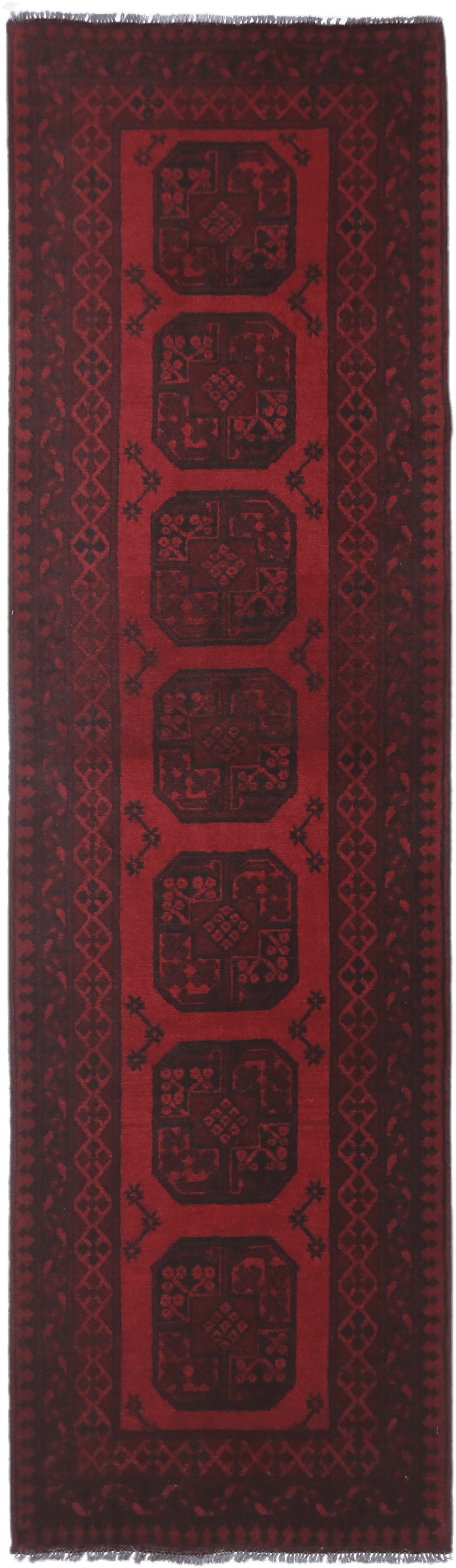 Turkoman Rug - 282 cm x 82 cm