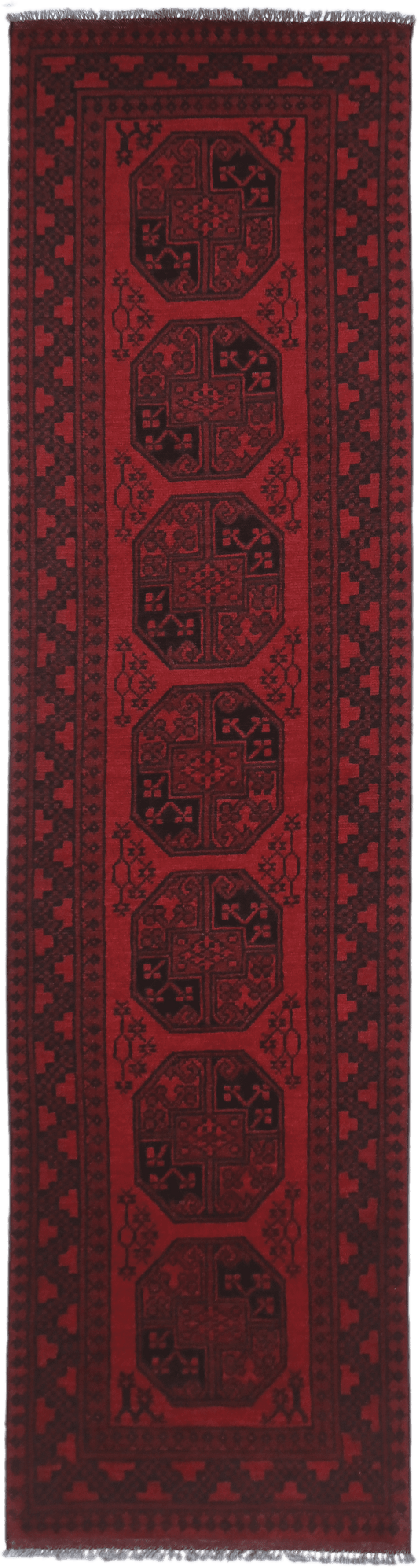 Turkoman Rug - 285 cm x 76 cm