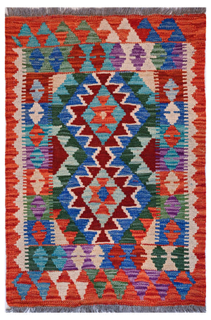 Chobi Kilim - 88 cm x 62 cm