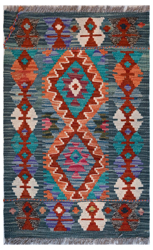 Chobi Kilim - 75 cm x 50 cm