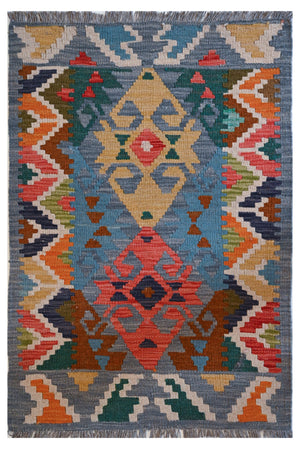 Chobi Kilim - 89 cm x 65 cm