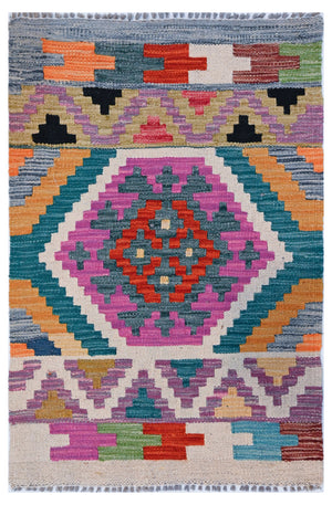 Chobi Kilim - 92 cm x 64 cm