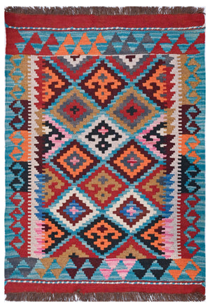 Chobi Kilim - 91 cm x 66 cm