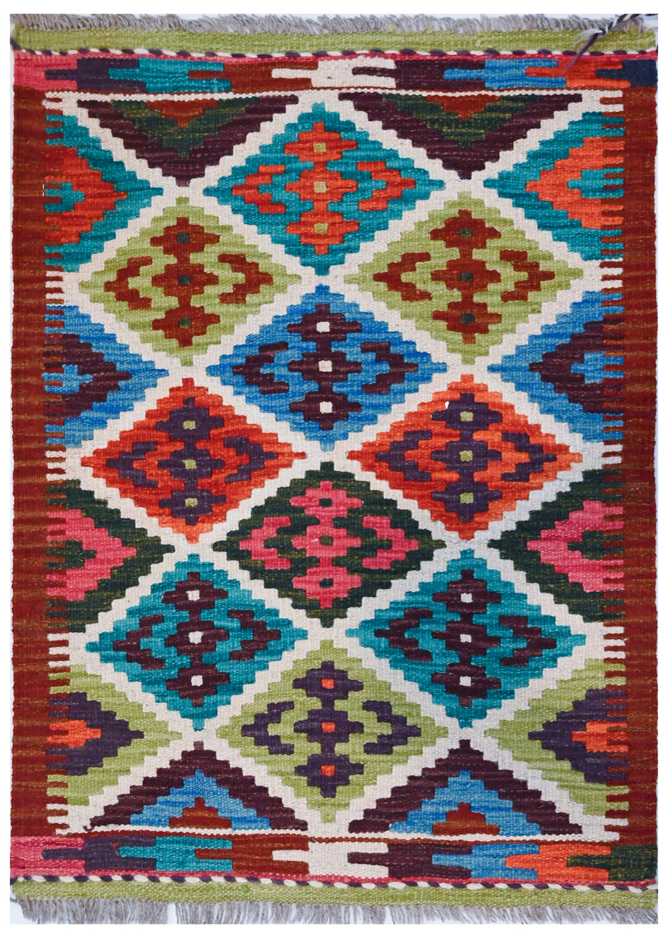Chobi Kilim - 87 cm x 60 cm