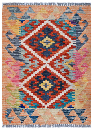 Chobi Kilim - 87 cm x 65 cm