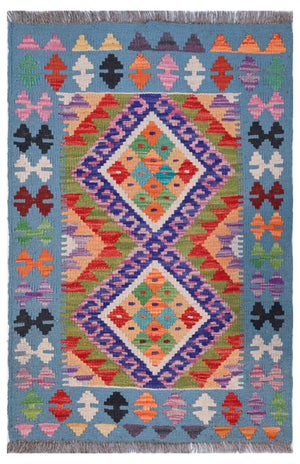 Chobi Kilim - 88 cm x 58 cm