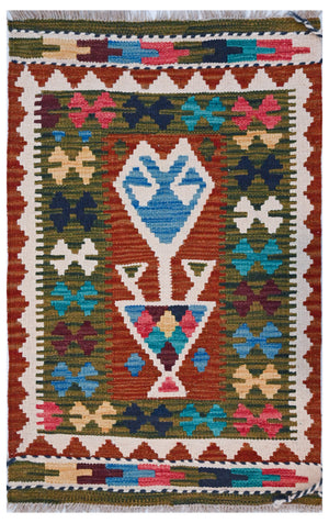 Chobi Kilim - 93 cm x 61 cm