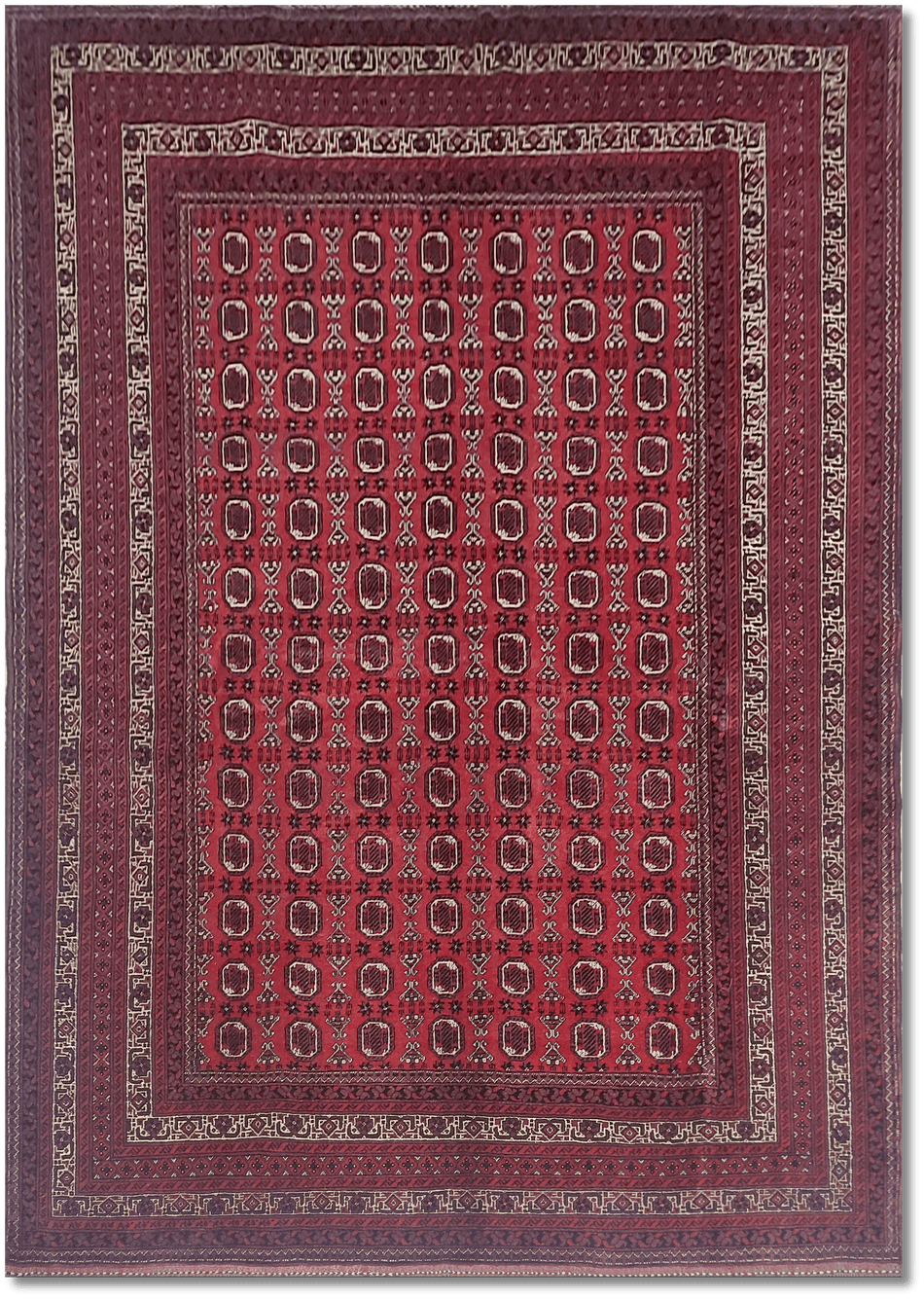 Fine Turkoman Rug - 281 cm x 203 cm