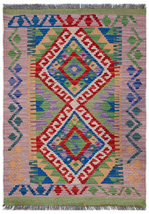 Chobi Kilim - 90 cm x 63 cm