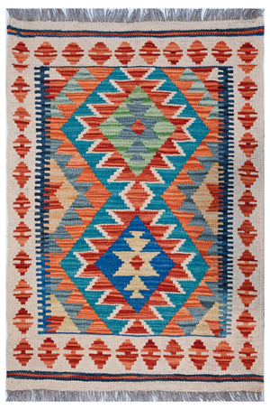 Chobi Kilim - 88 cm x 60 cm