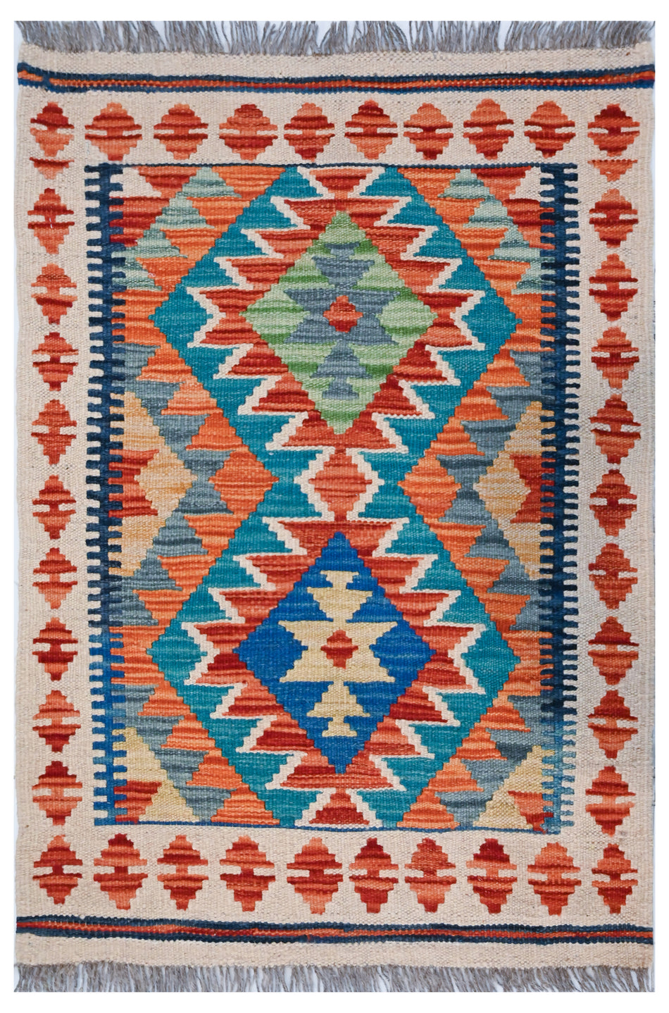 Chobi Kilim - 88 cm x 60 cm