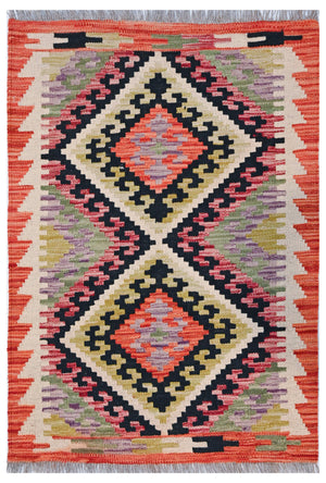 Chobi Kilim - 92 cm x 65 cm