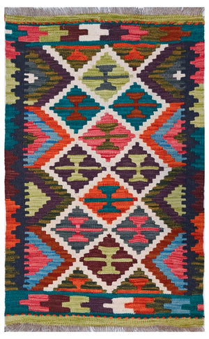 Chobi Kilim - 90 cm x 60 cm