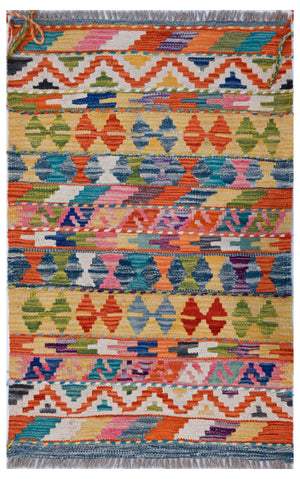 Chobi Kilim - 90 cm x 59 cm