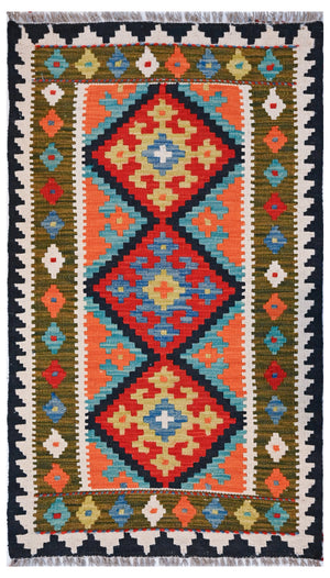 Chobi Kilim - 107 cm x 60 cm