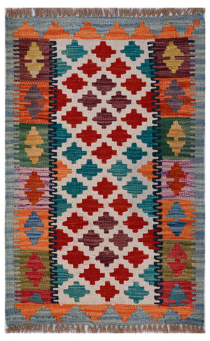 Chobi Kilim - 93 cm x 60 cm
