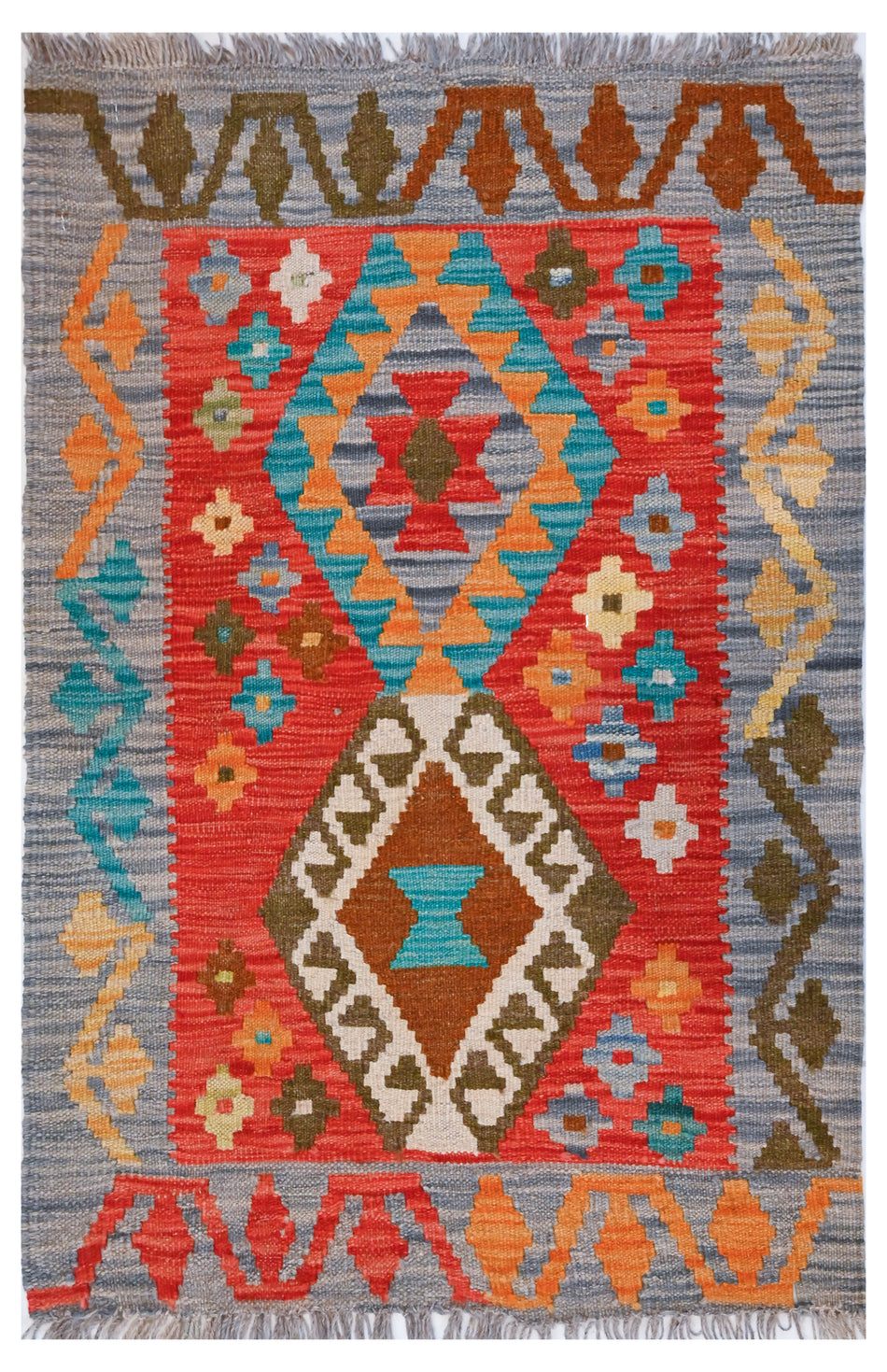 Chobi Kilim - 88 cm x 60 cm