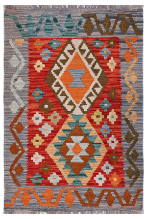Chobi Kilim - 90 cm x 65 cm
