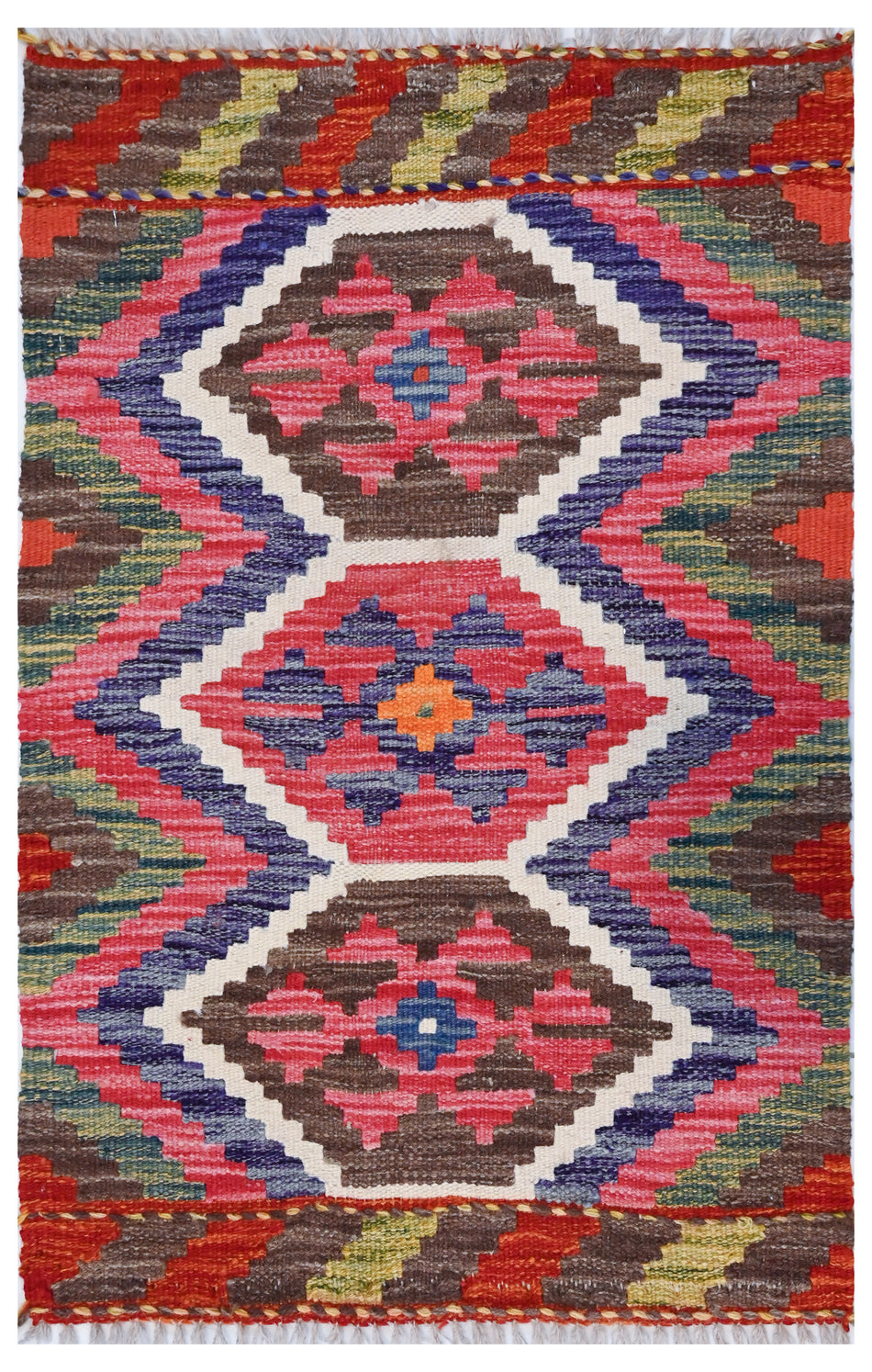Chobi Kilim - 87 cm x 60 cm