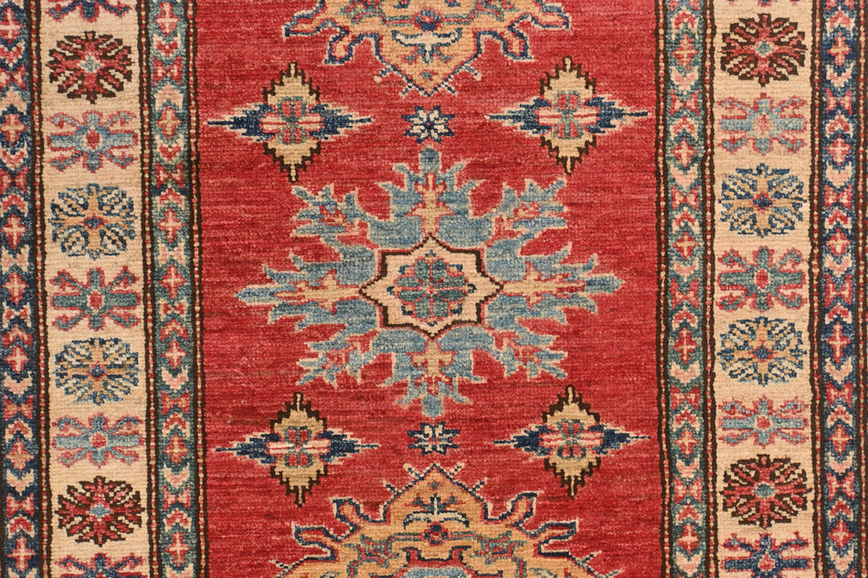 Super Kazak Runner - 302 cm x 88 cm
