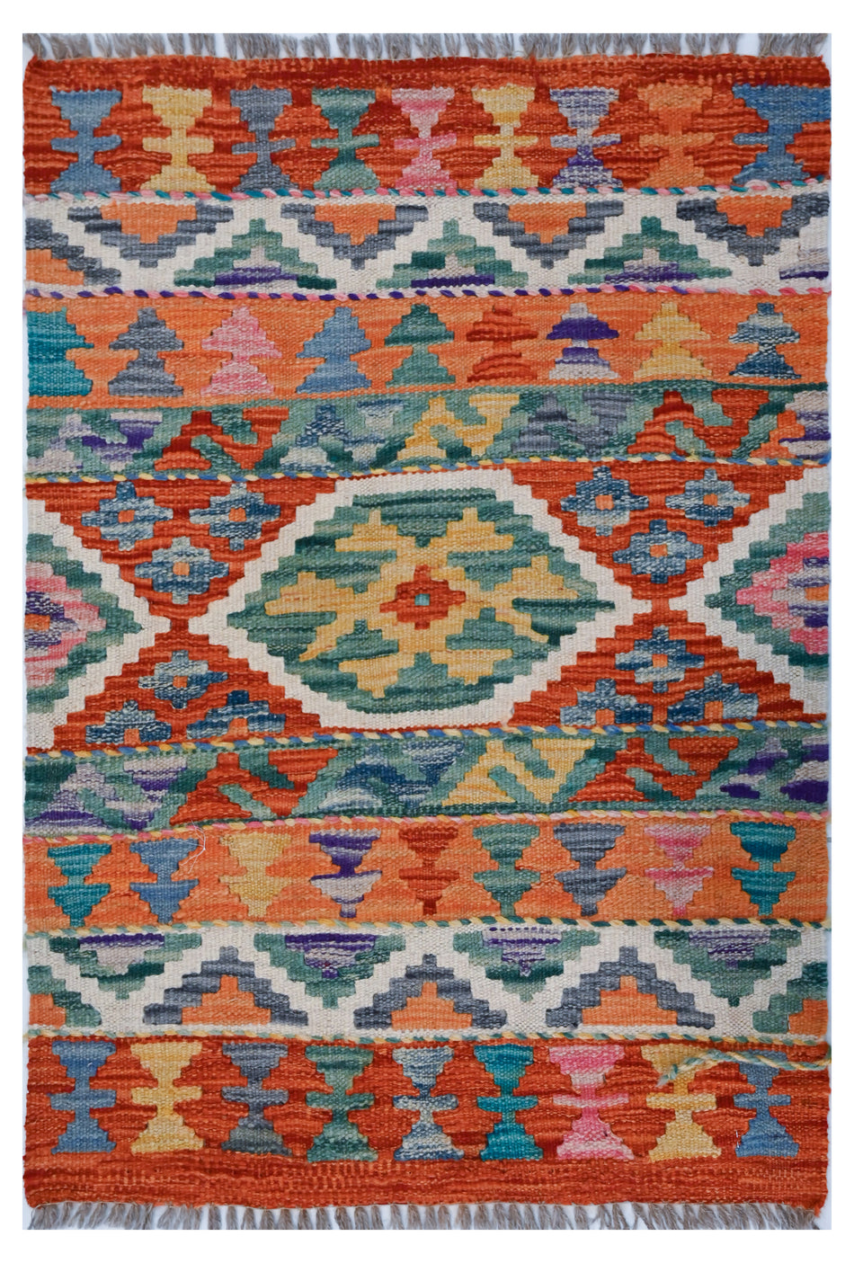 Chobi Kilim - 86 cm x 62 cm