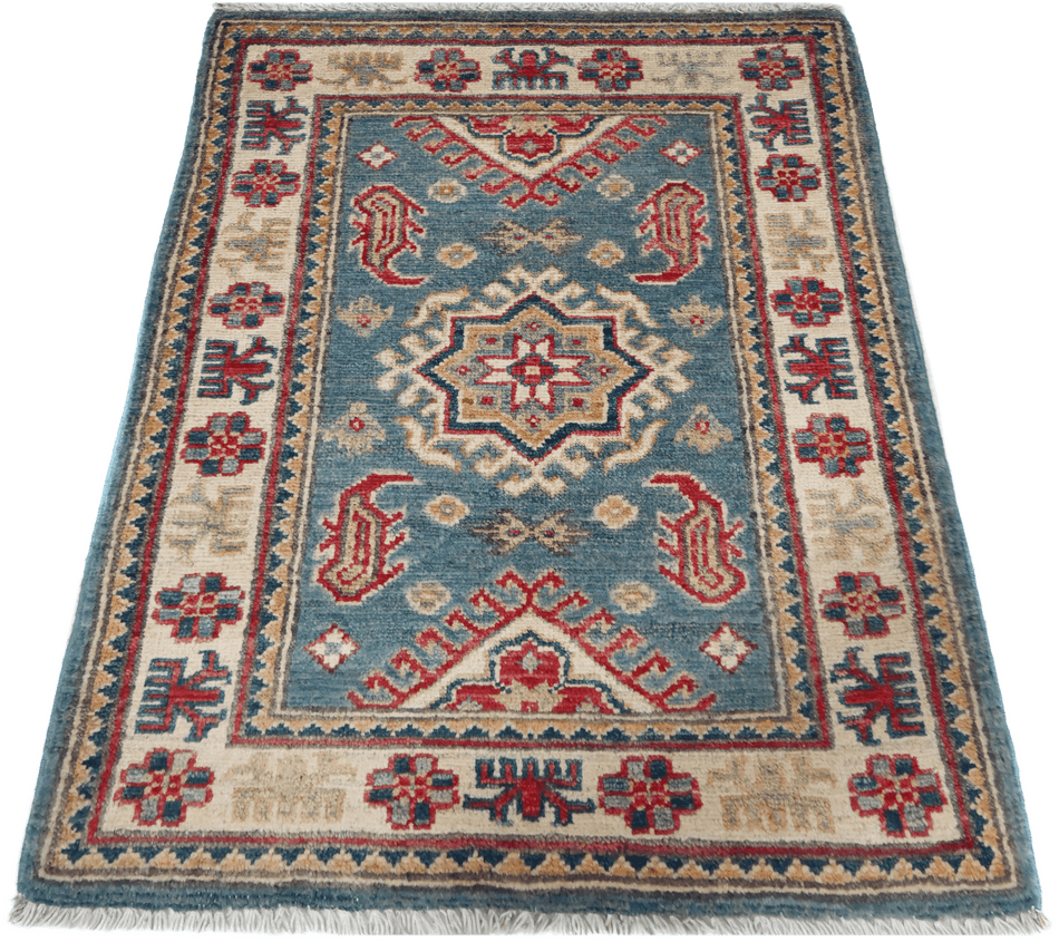 Kazak Rug - 92 cm x 63 cm