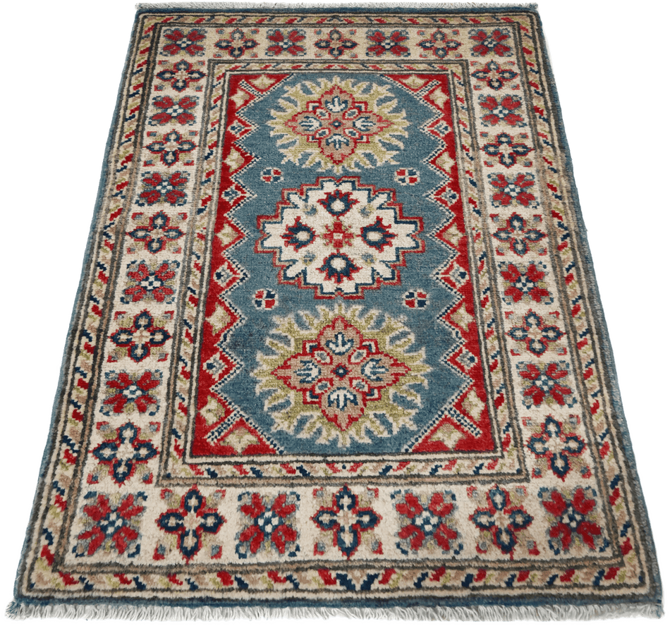 Kazak Rug - 92 cm x 60 cm