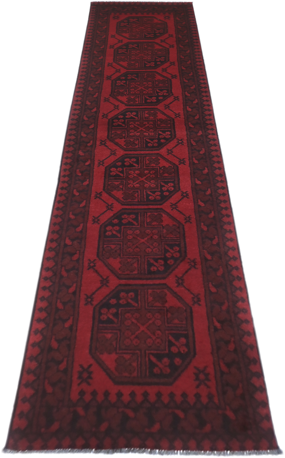 Turkoman Rug - 288 cm x 66 cm