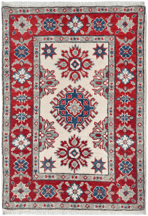 Kazak Rug - 92 cm x 63 cm
