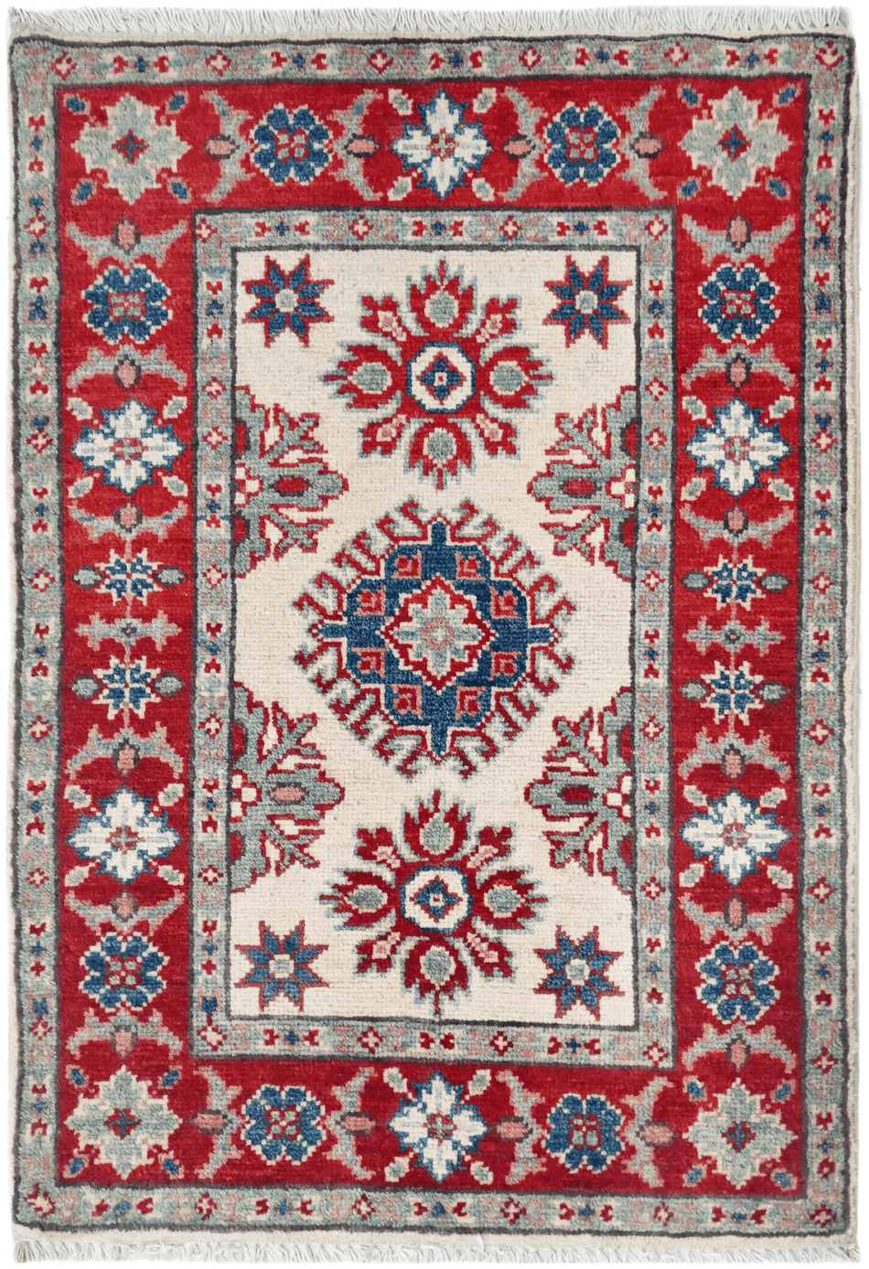 Kazak Rug - 92 cm x 63 cm