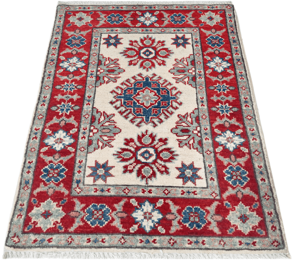 Kazak Rug - 92 cm x 63 cm