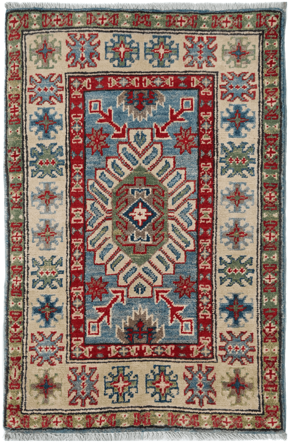 Kazak Rug - 92 cm x 60 cm