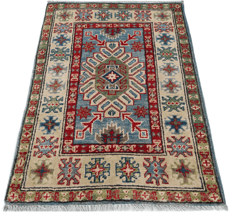 Kazak Rug - 92 cm x 60 cm