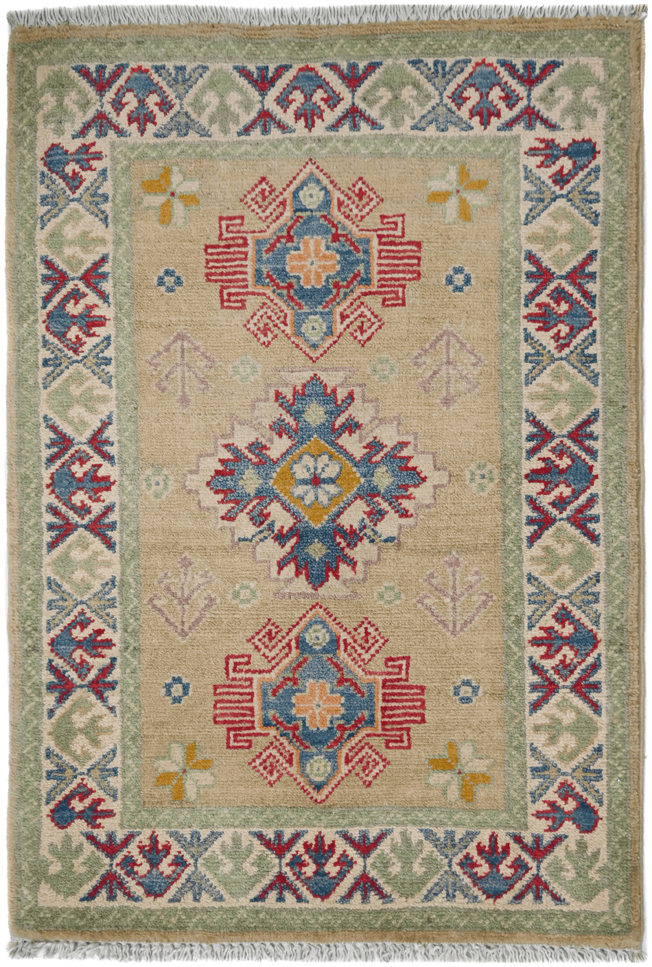 Kazak Rug - 89 cm x 60 cm