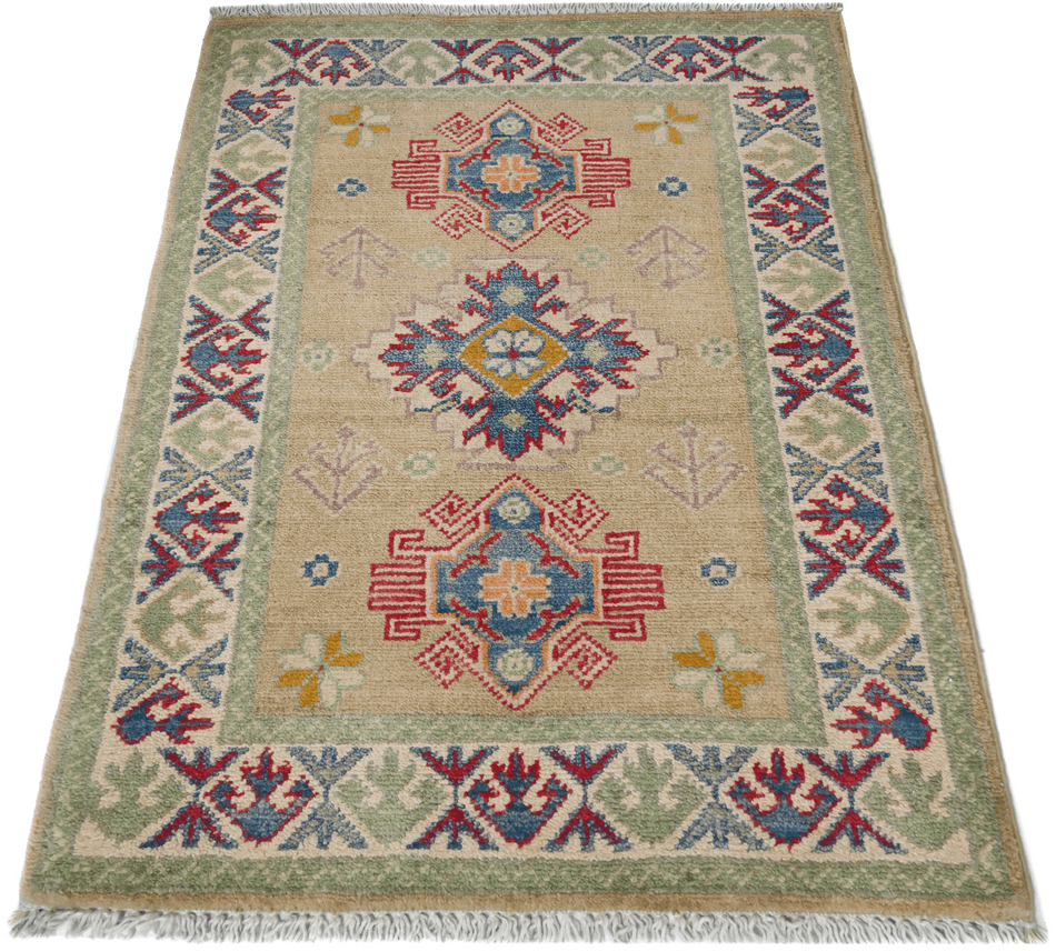 Kazak Rug - 89 cm x 60 cm