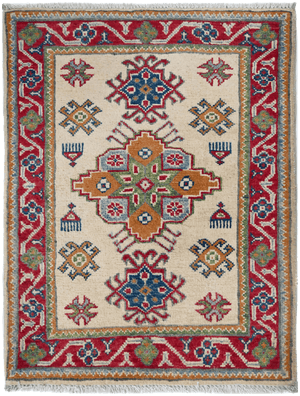 Kazak Rug - 87 cm x 66 cm