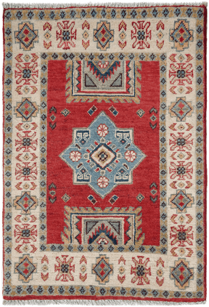 Kazak Rug - 88 cm x 60 cm
