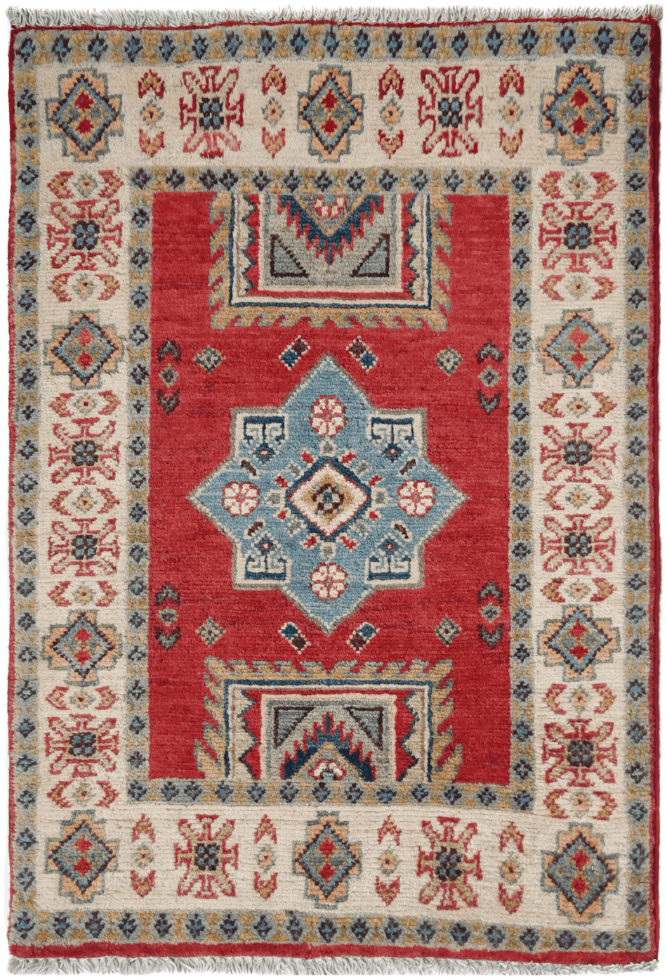 Kazak Rug - 88 cm x 60 cm
