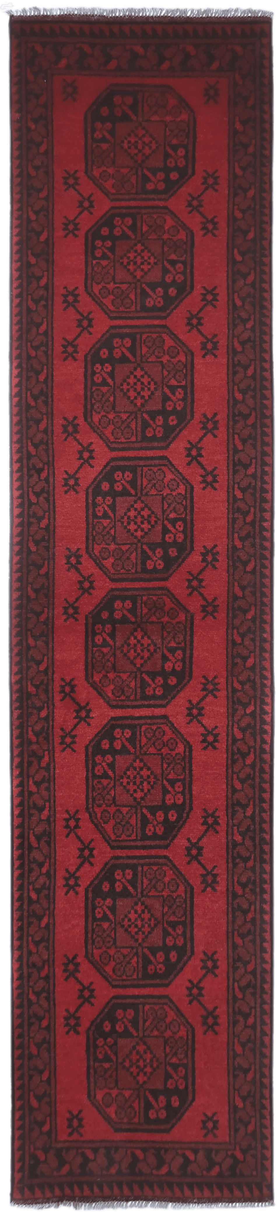 Turkoman Rug - 288 cm x 66 cm