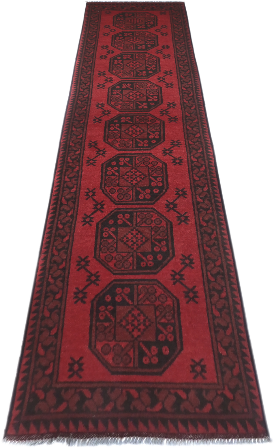 Turkoman Rug - 288 cm x 66 cm