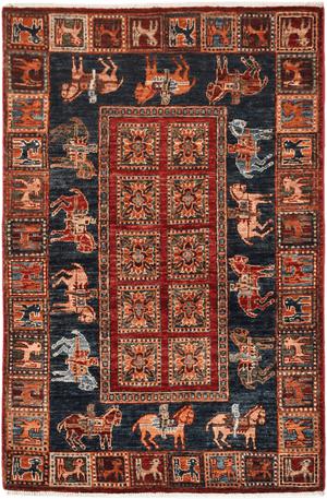 Pazyryk Rug - 134 cm x 88 cm